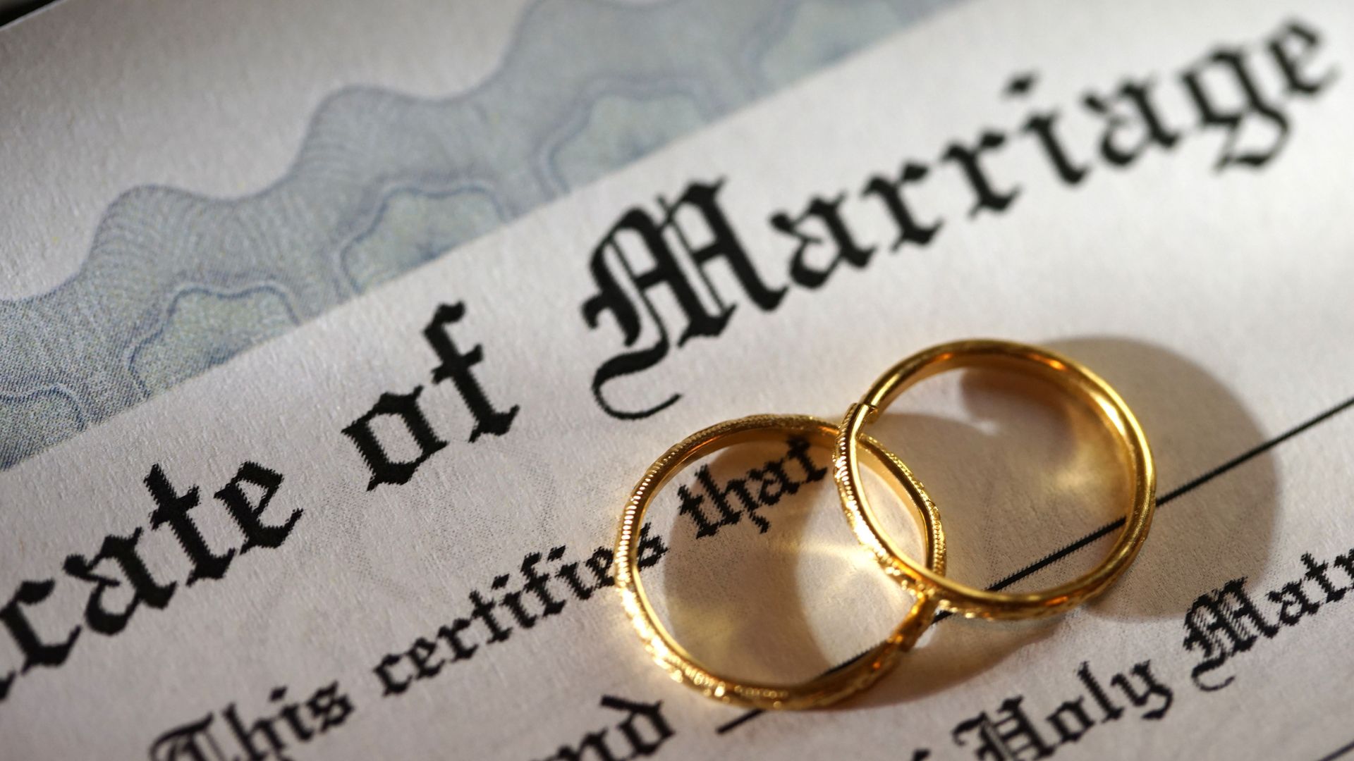 Canadian Marriage Certificate